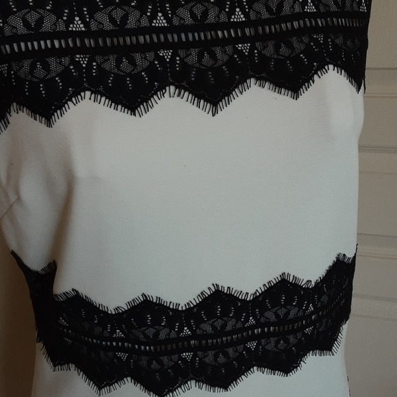 Belle Badgley Mischka Lace Dress - Picture 3 of 5